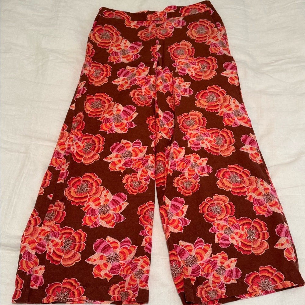 LOFT 🩵 Fluid Pull On Wide Leg Pants